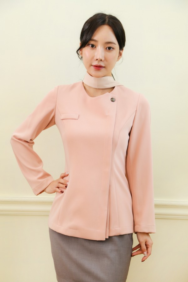 피치핑크긴팔