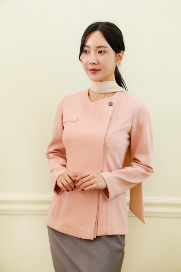 피치핑크긴팔