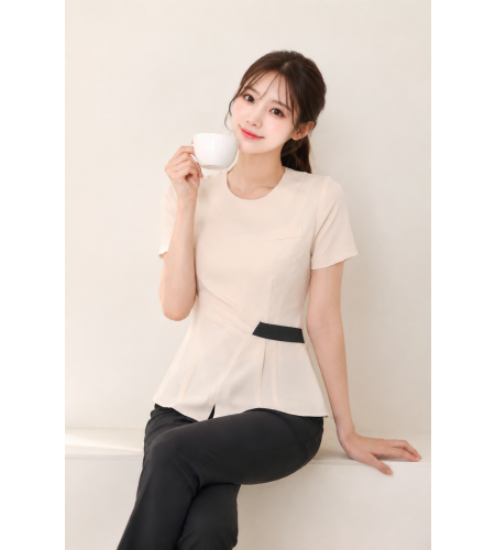 파스텔옐로우카키(원단 스판입니다 )