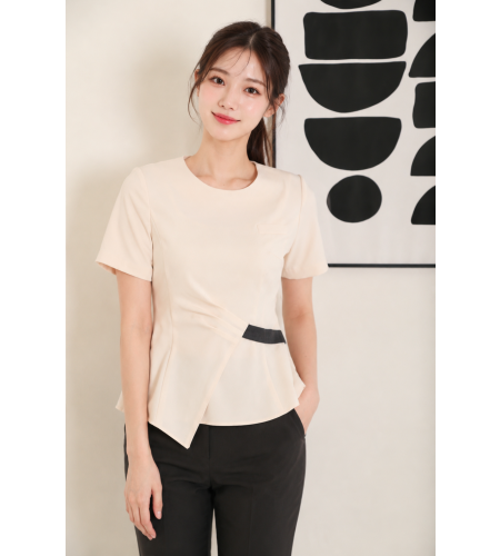 파스텔옐로우카키(원단 스판입니다 )
