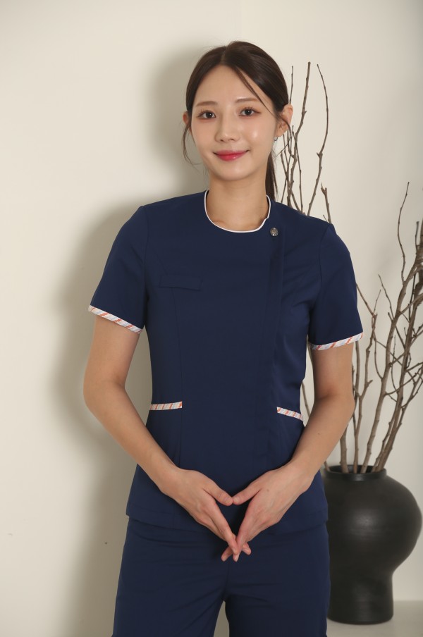 라이트네이비플라워탭