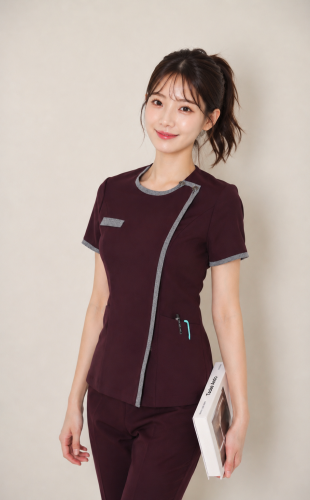 글라리스딥퍼플(고신축 스판원단으로 구김이 적습니다)